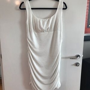 White arden b dress